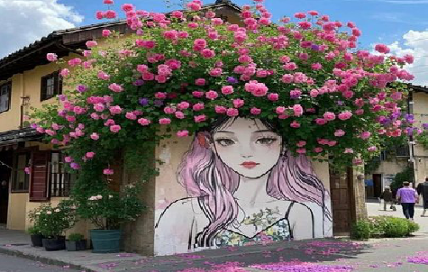 盐边怎么设计网红打卡墙绘