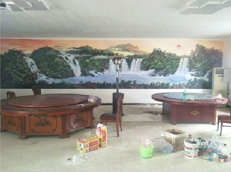 盐边墙绘-写实风景