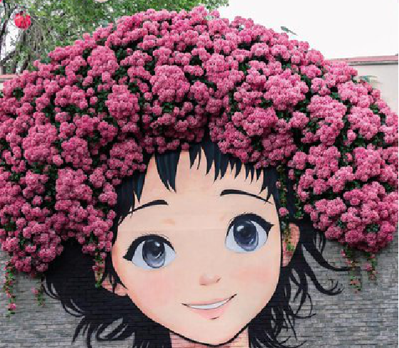 盐边墙体彩绘-网红墙打卡