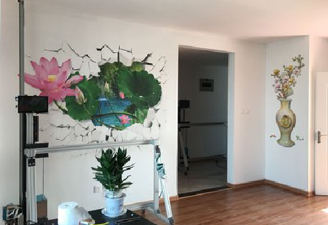 盐边墙体彩绘相比墙纸的优势。