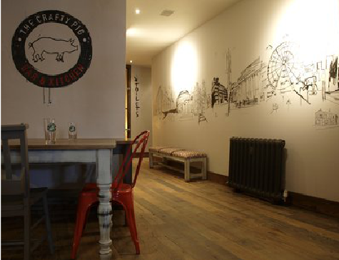 盐边教你判断手绘墙质量的好坏。