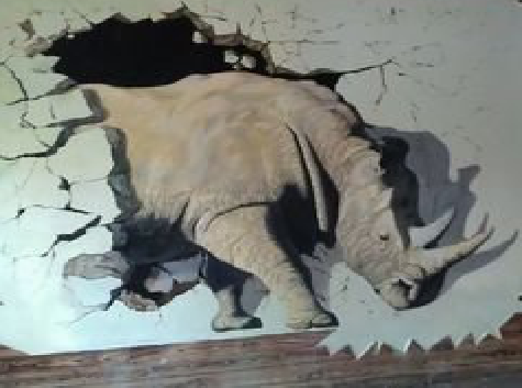 盐边在墙绘中，如何绘制3D效果？